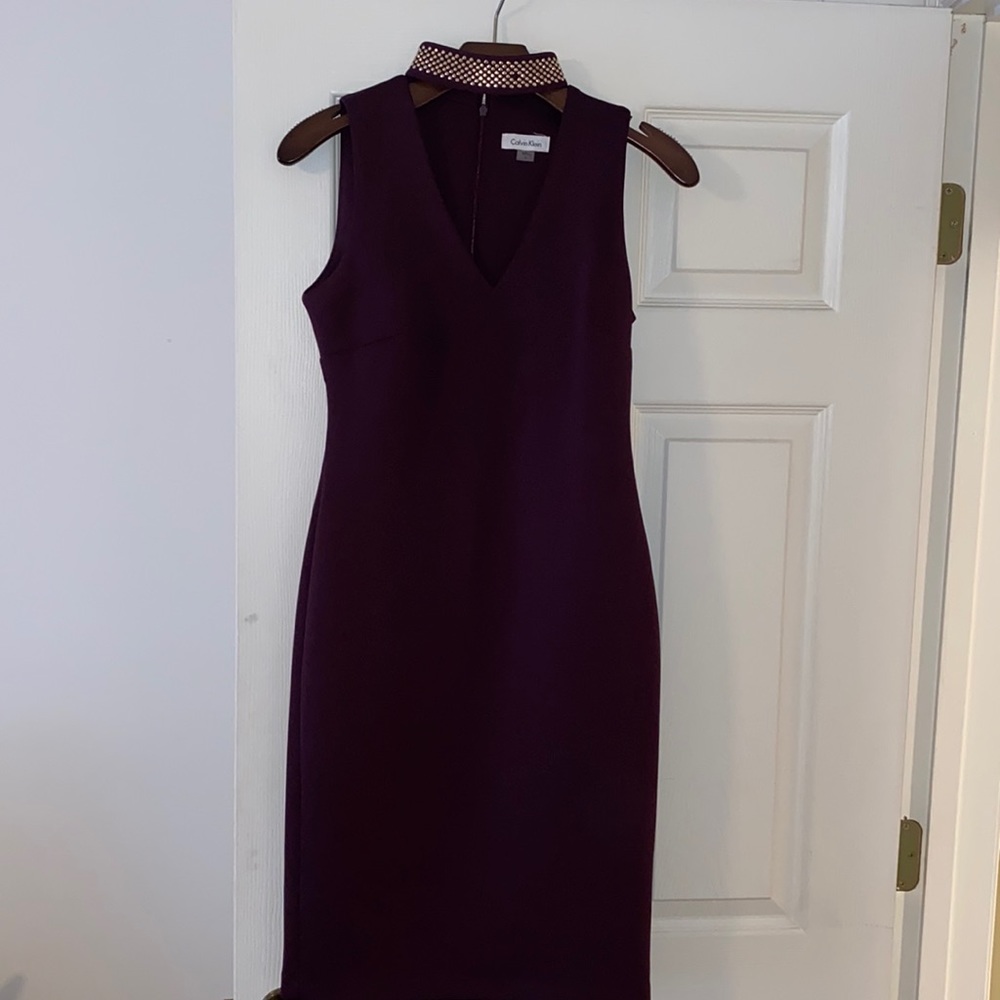 Calvin Klein Plum Dress